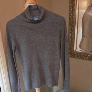Simply Vera Vera Wang Gray Turtleneck Sweater